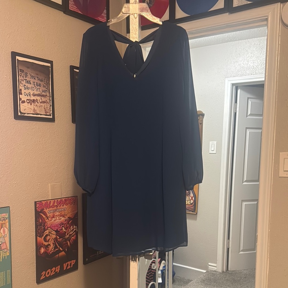 Elegant Blue Dress